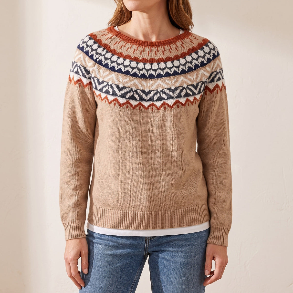 Beatrice™ — Nordic Knit Jumper