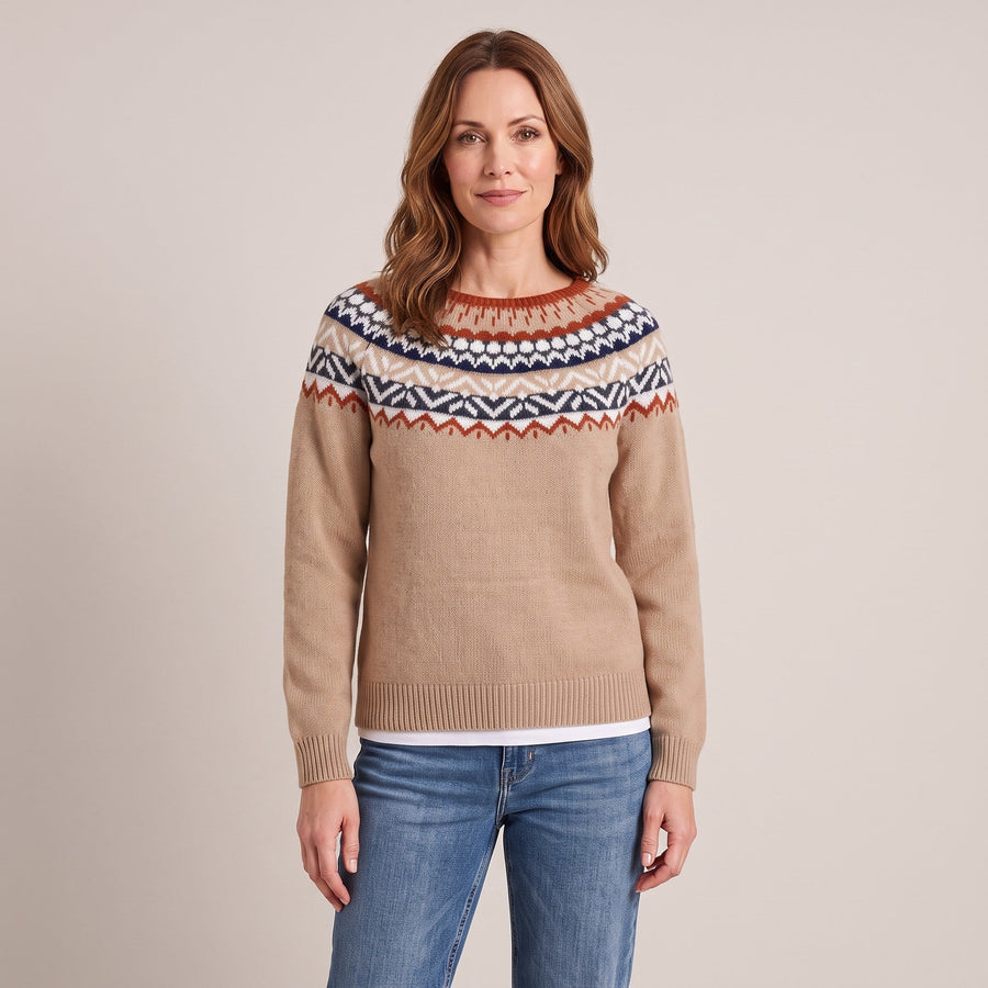 Beatrice™ — Nordic Knit Jumper