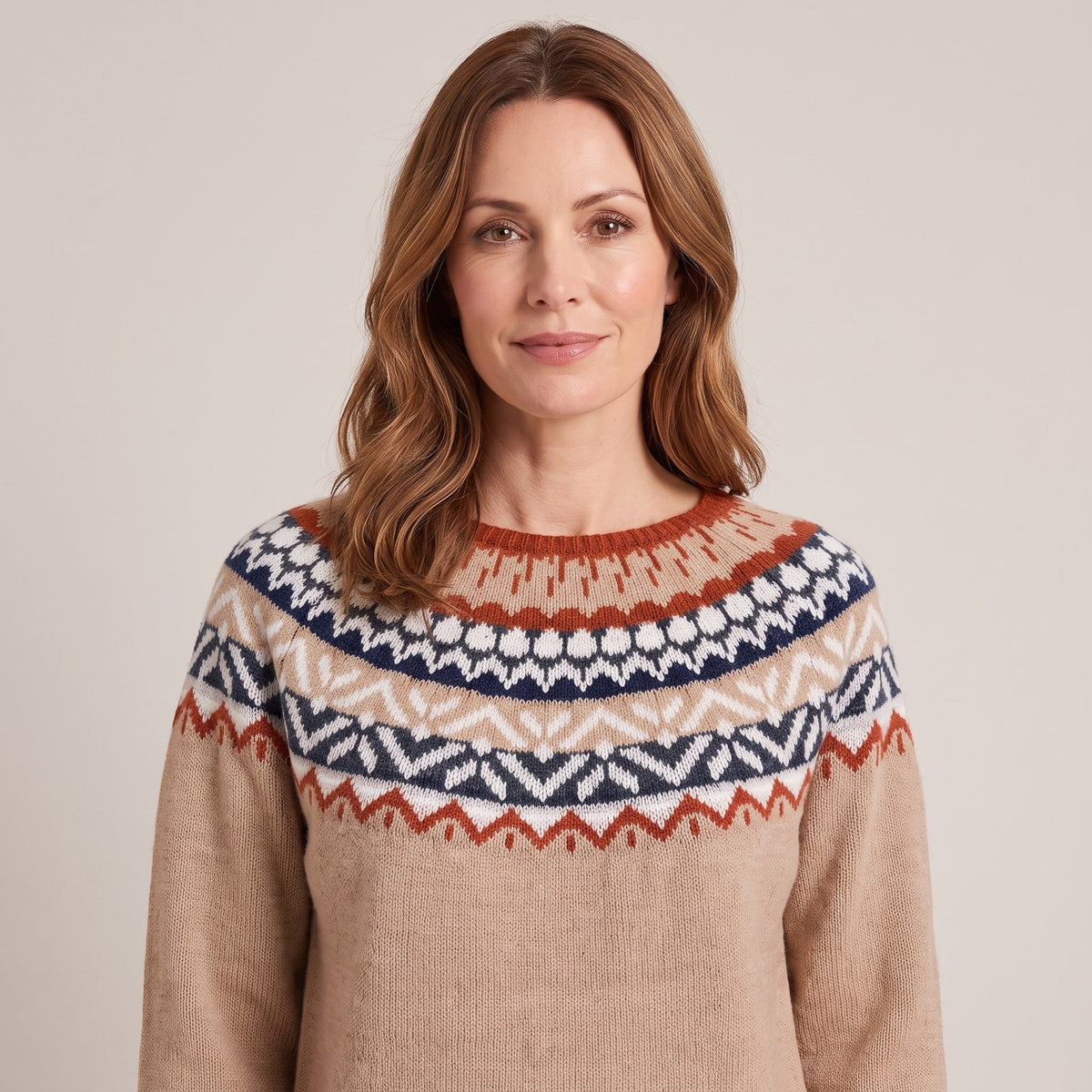Beatrice™ — Nordic Knit Jumper
