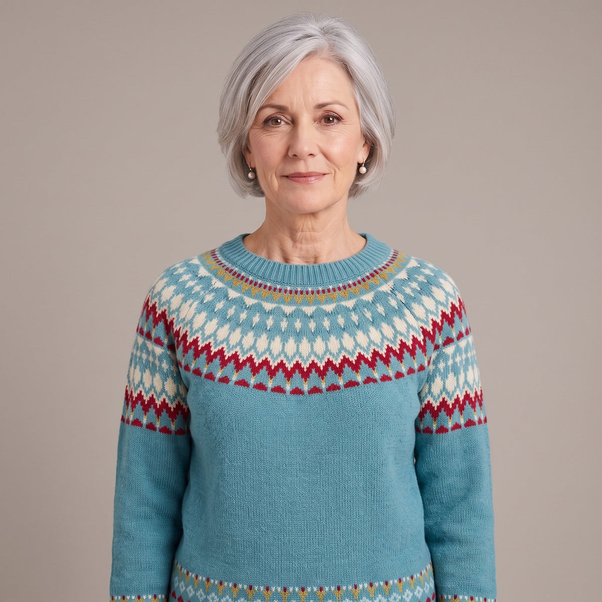 Cordelia™ — Nordic Fair Isle Sweater