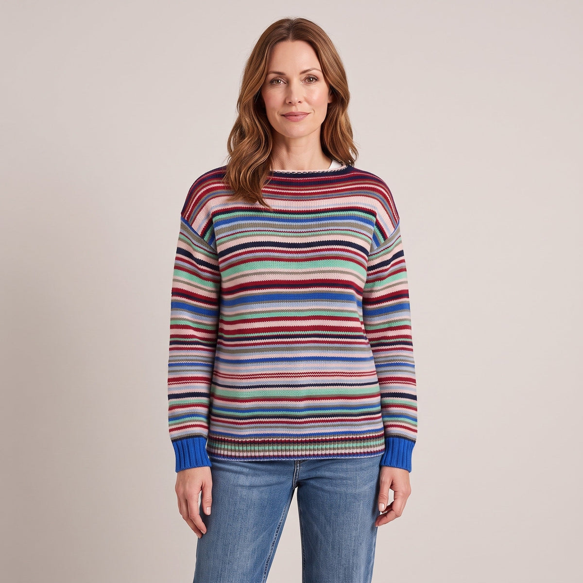 Rosemary™ — Striped Knit Sweater