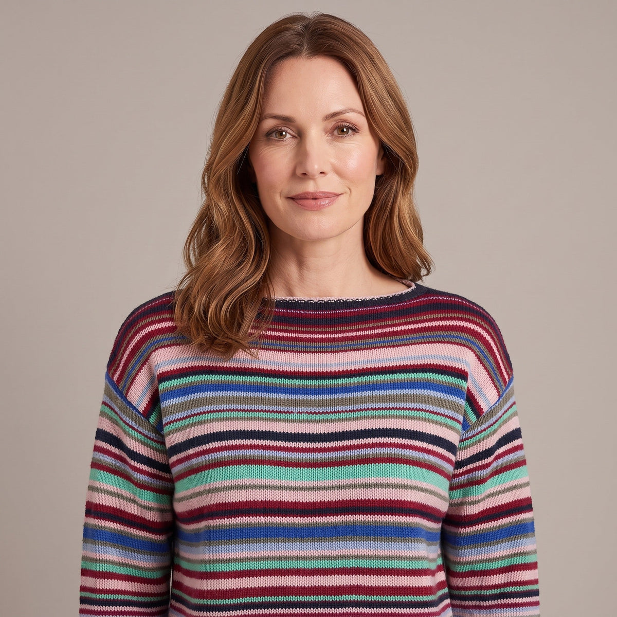 Rosemary™ — Striped Knit Sweater
