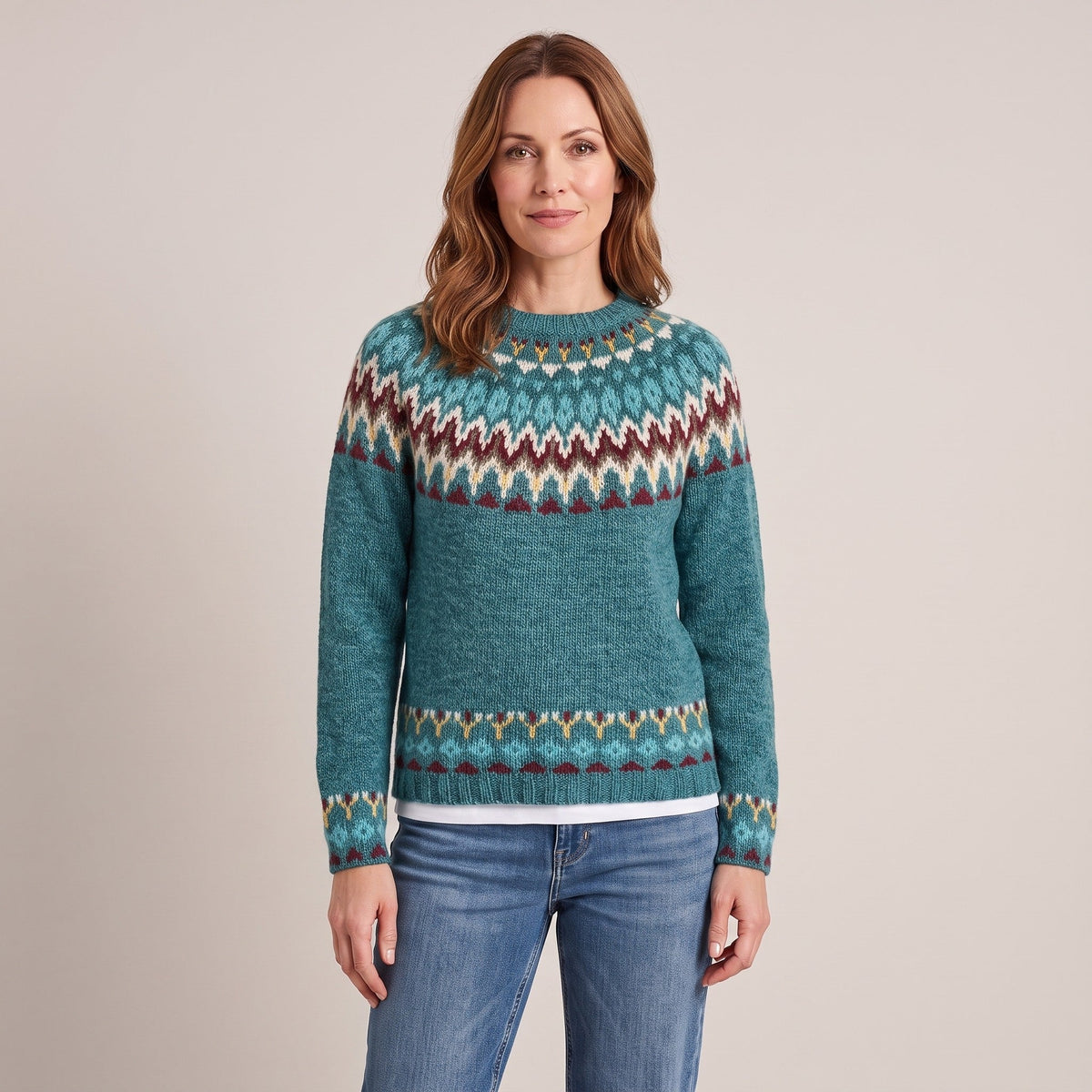 Loretta™ — Icelandic Knit Sweater