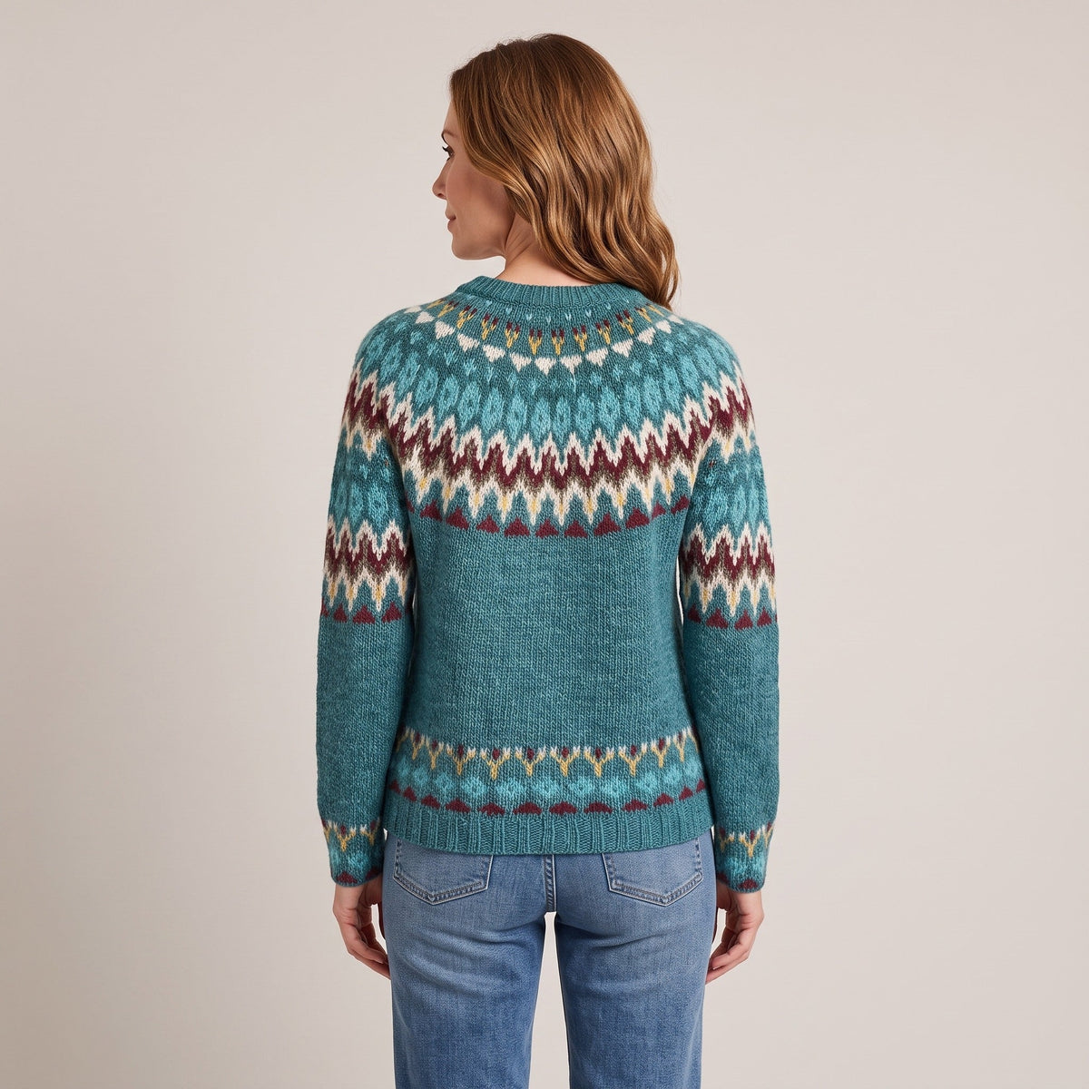 Loretta™ — Icelandic Knit Sweater
