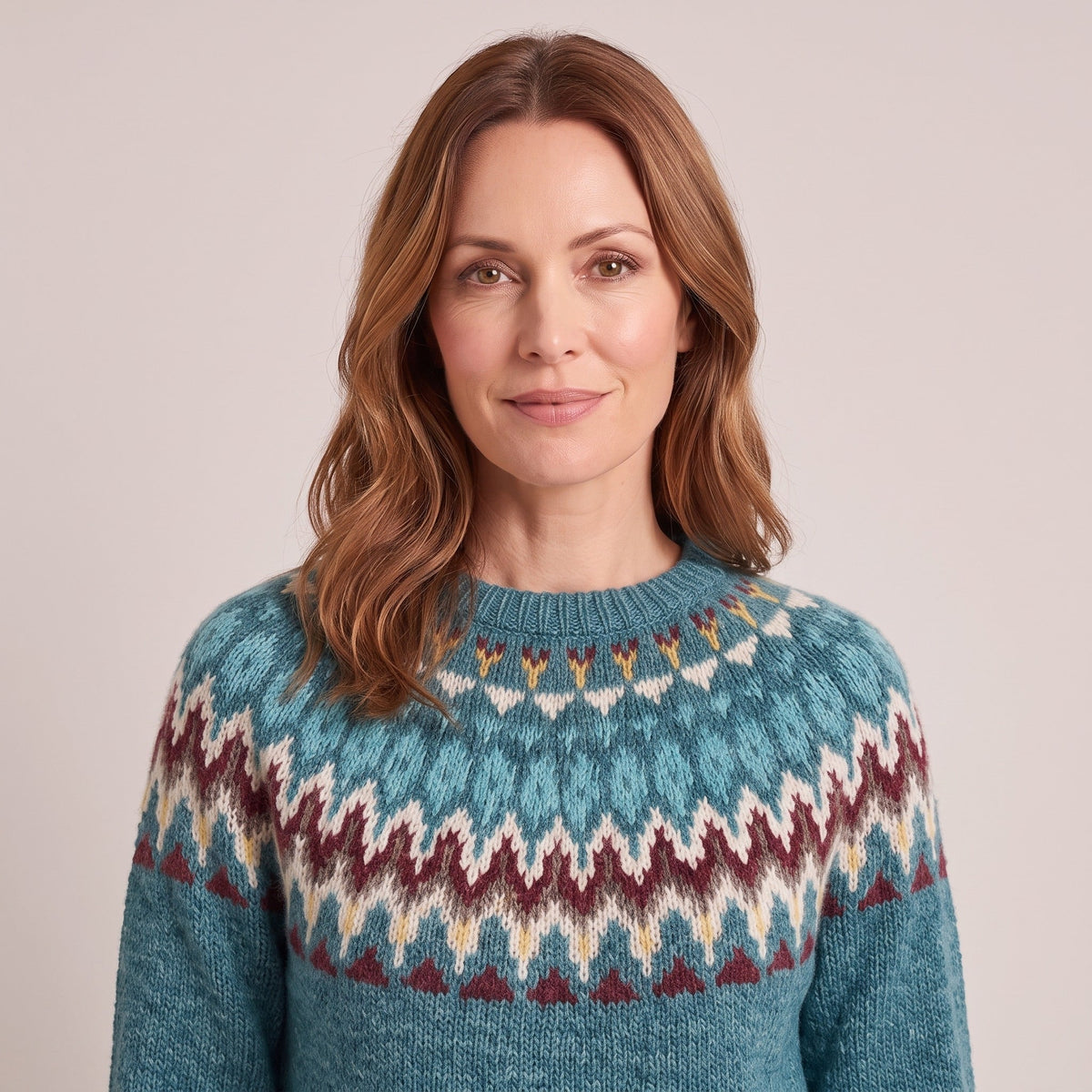 Loretta™ — Icelandic Knit Sweater
