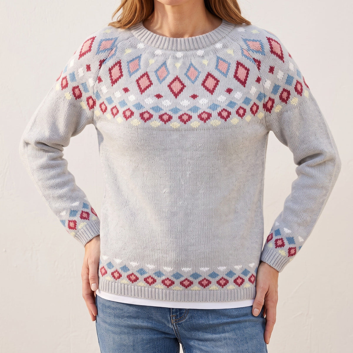 Lorraine™ — Nordic Knit Sweater