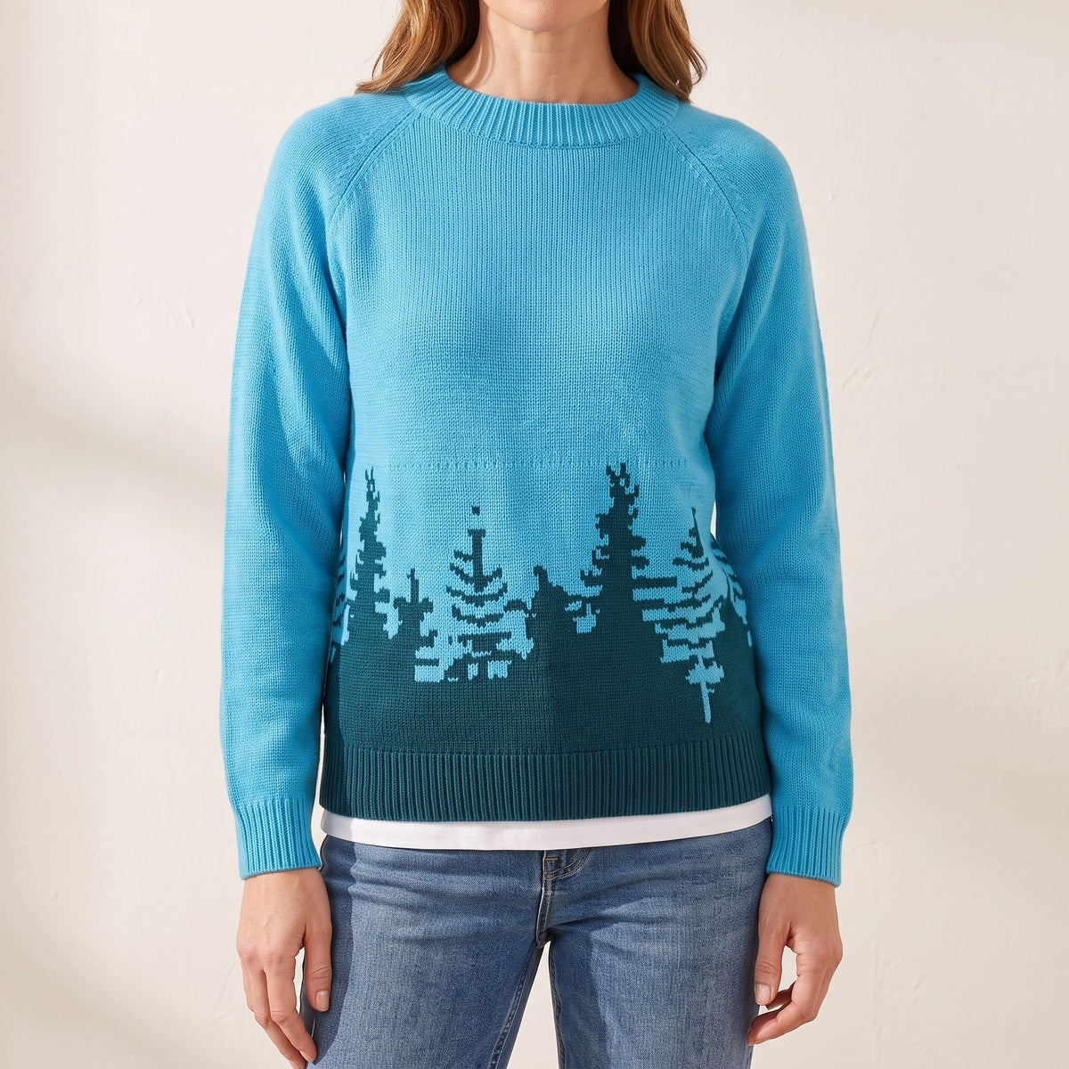 Katharine™ — Forest Knit Sweater