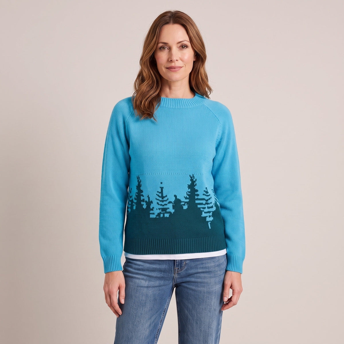 Katharine™ — Forest Knit Sweater