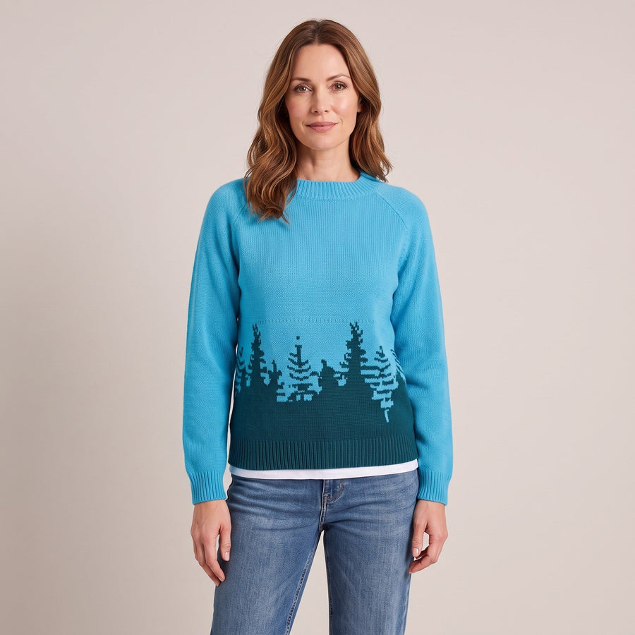 Katharine™ — Forest Knit Sweater