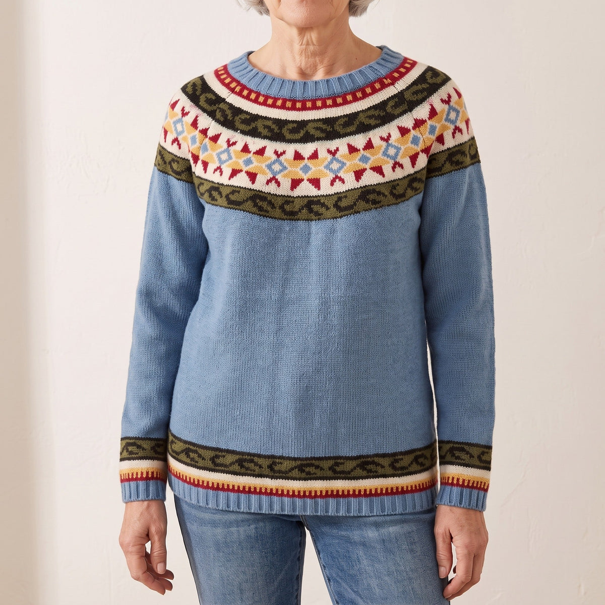 Estelle™ — Nordic Fair Isle Sweater