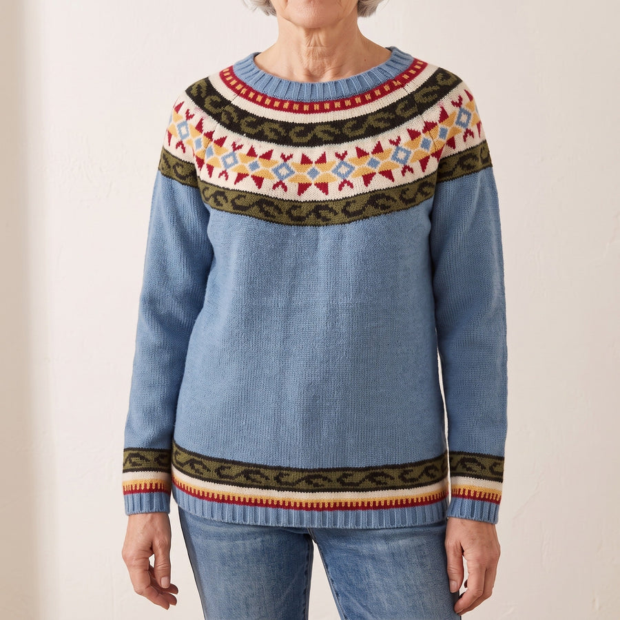 Estelle™ — Nordic Fair Isle Sweater