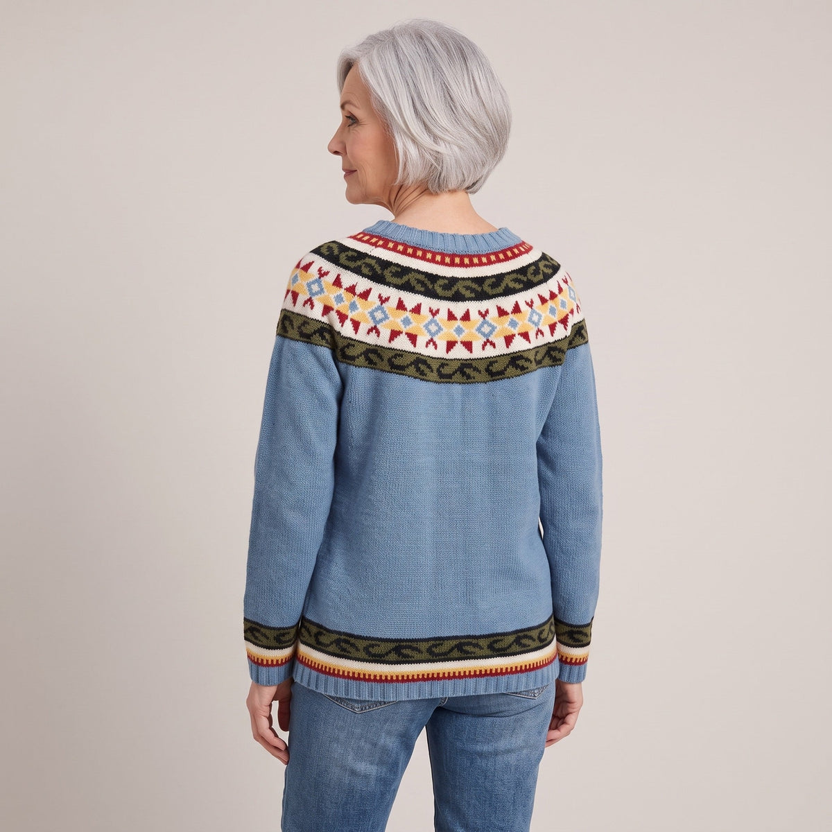 Estelle™ — Nordic Fair Isle Sweater
