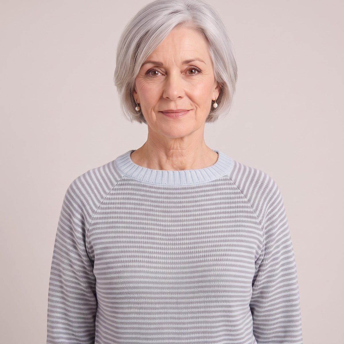 Sylvia™ — Striped Knit Sweater
