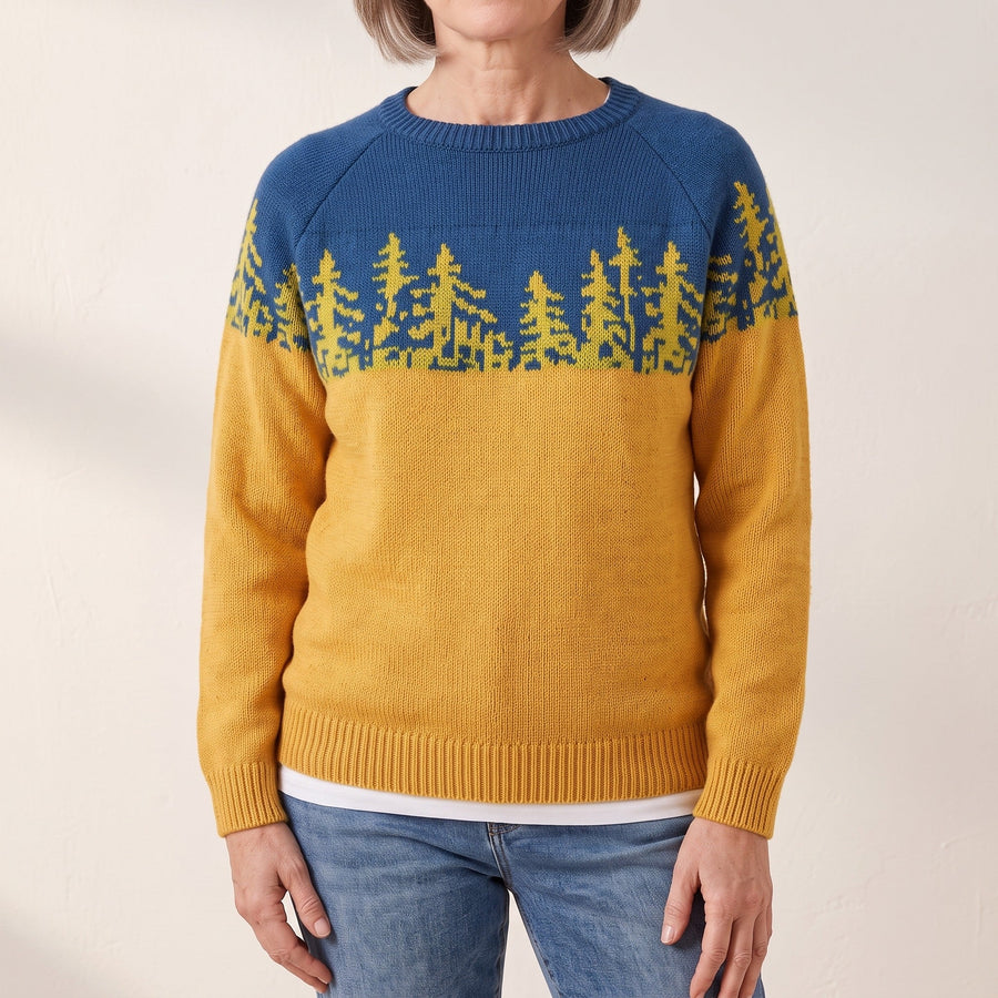 Charlene™ — Forest Knit Sweater