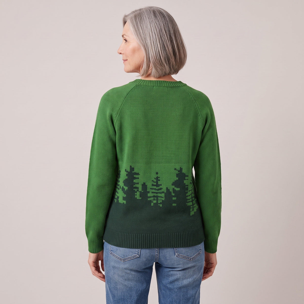 Bernice™ — Forest Knit Sweater