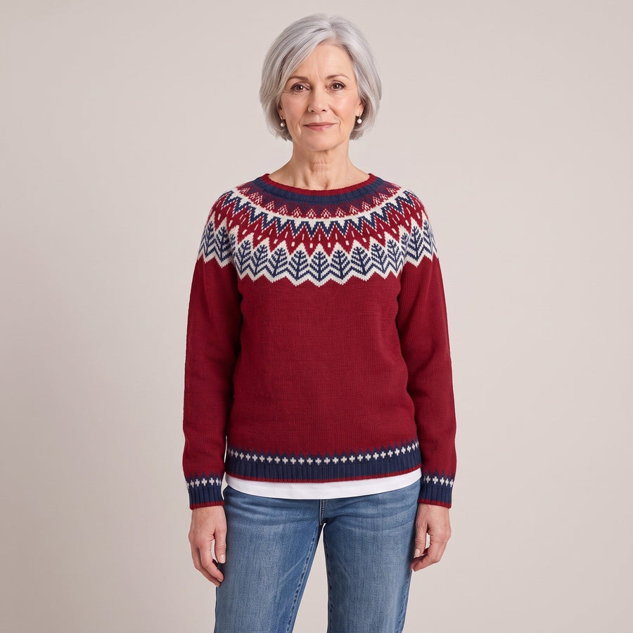 Arlene™ — Icelandic Knit Sweater
