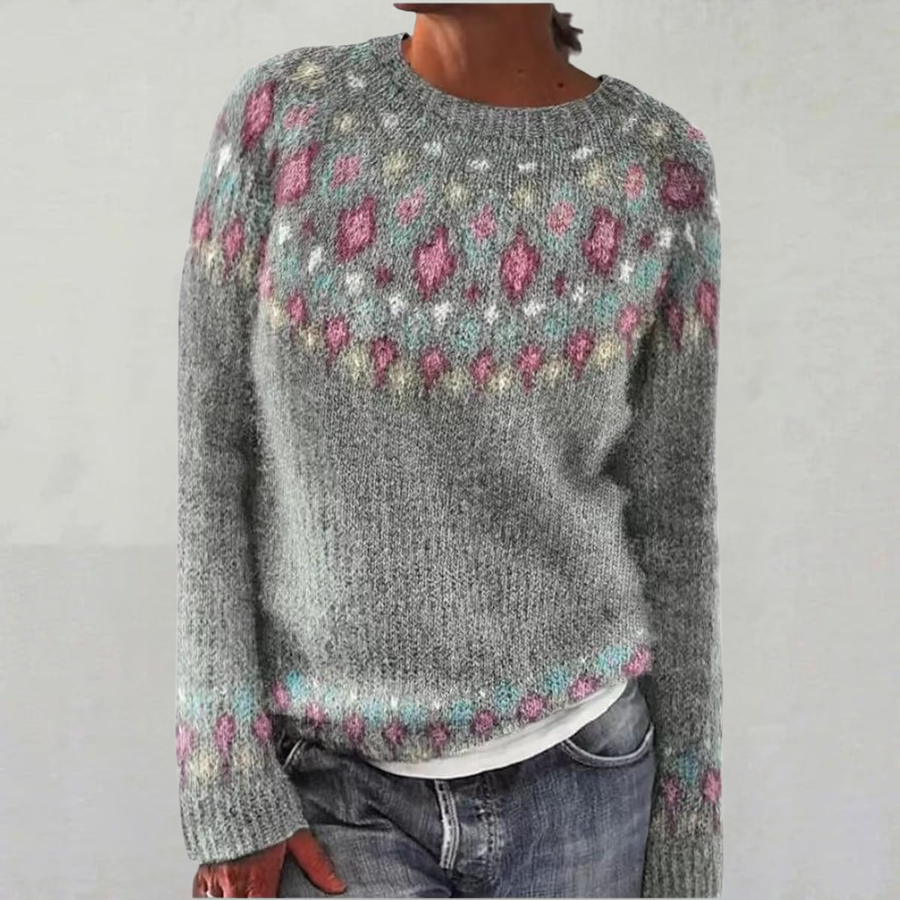 ESME | Rosebud Fair Isle Wool Jumper