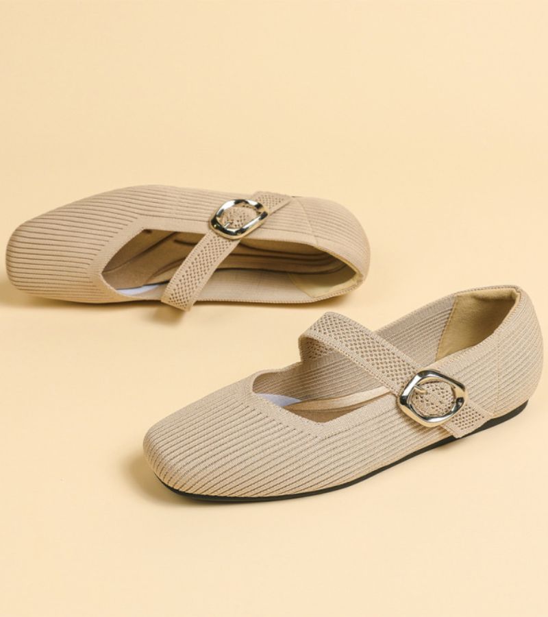 Mary Braid | Cushioned Insole Mary Jane Flats