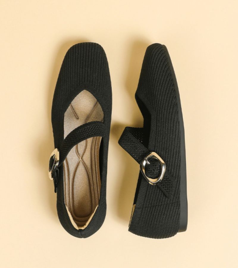 Mary Braid | Cushioned Insole Mary Jane Flats