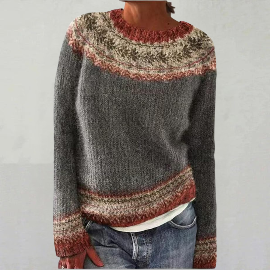 HAZEL | Nordic Fair Isle Wool Jumper