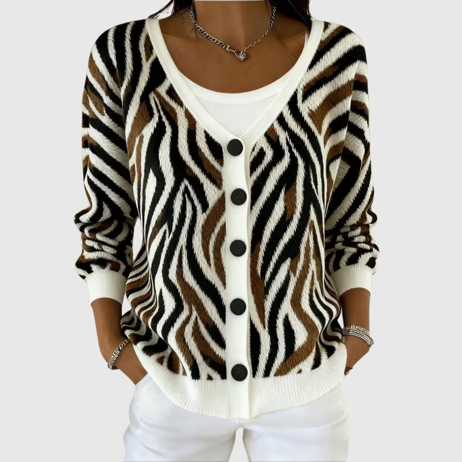 Frances | Buttoned Knit Cardigan