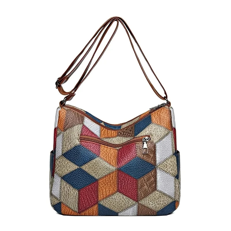 Nella | Patchwork Crossbody Bag