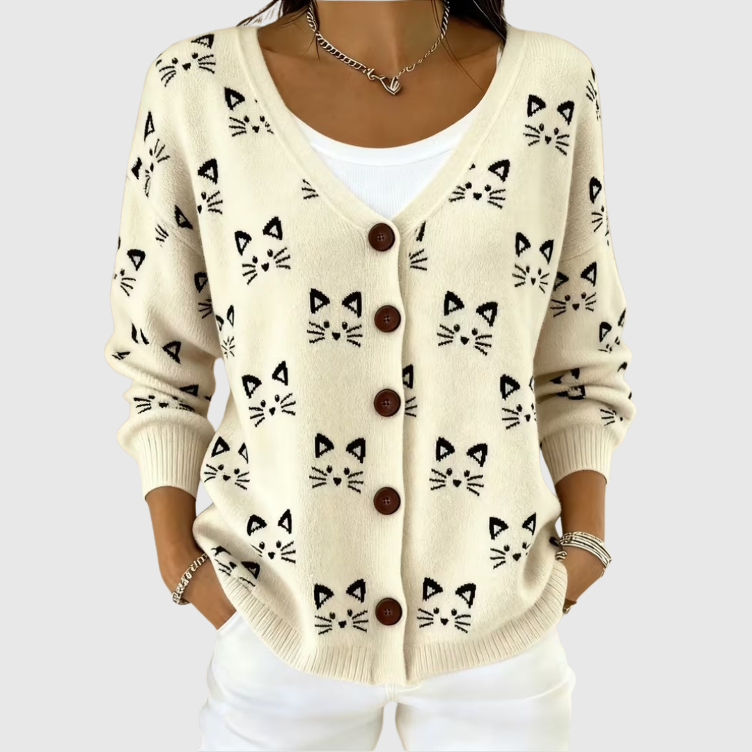 Hazel | Buttoned Knit Cardigan