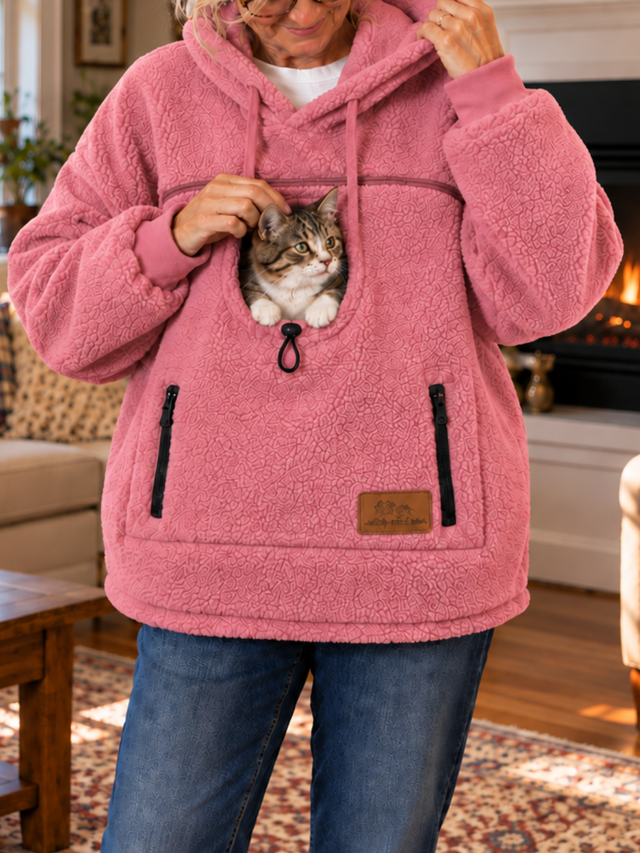 Mila | Cat & Dog Pocket Hoodie