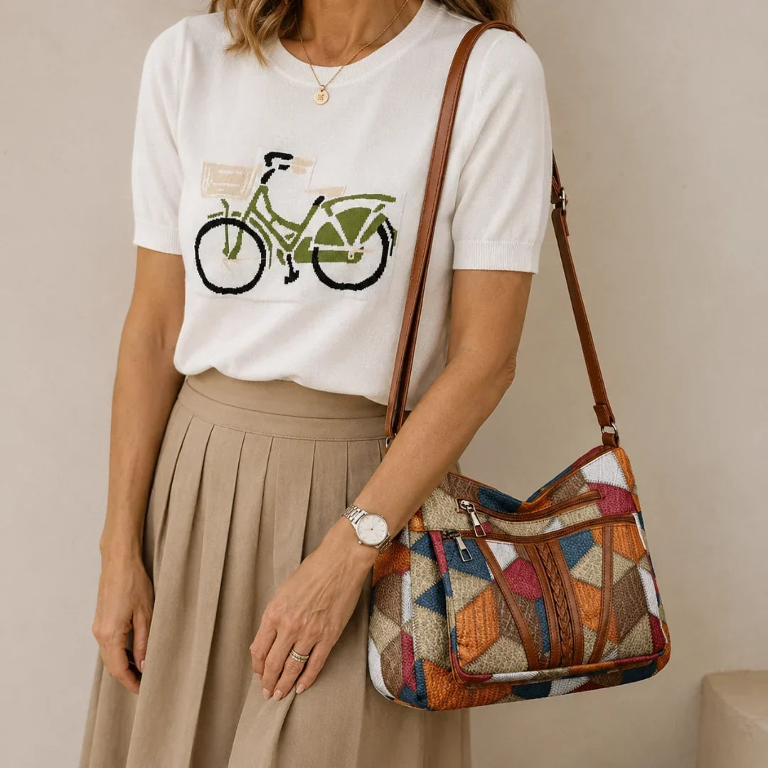 Nella | Patchwork Crossbody Bag