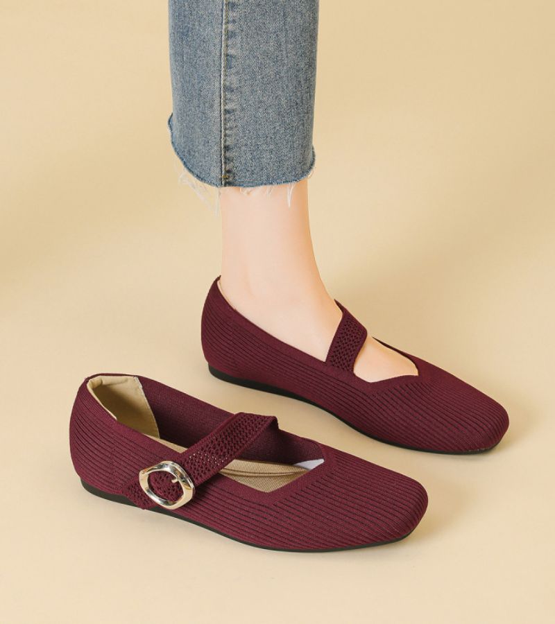 Mary Braid | Cushioned Insole Mary Jane Flats