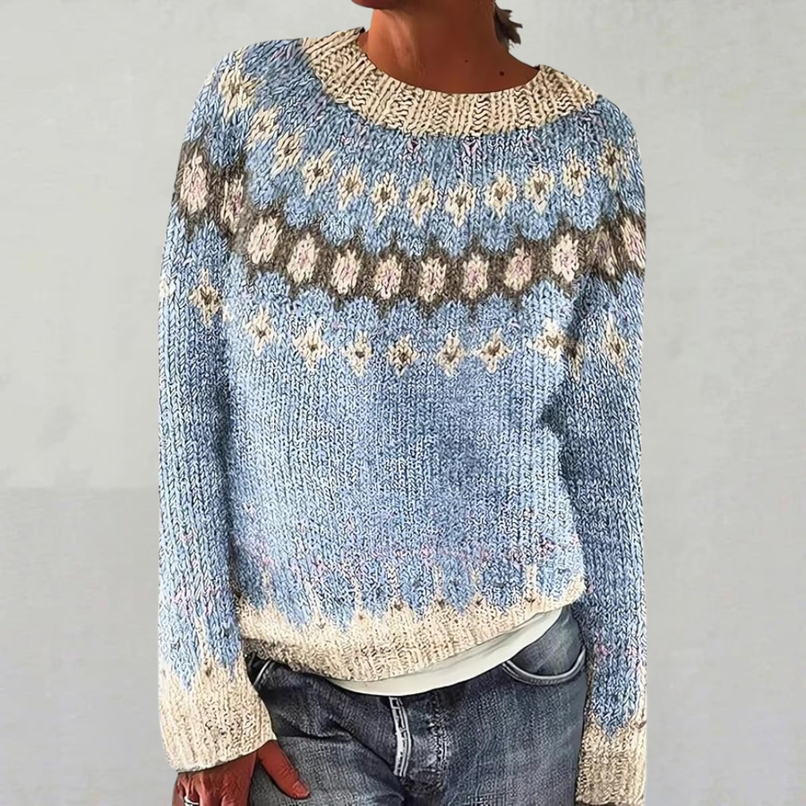 MABEL | Nordic Fair Isle Wool Jumper
