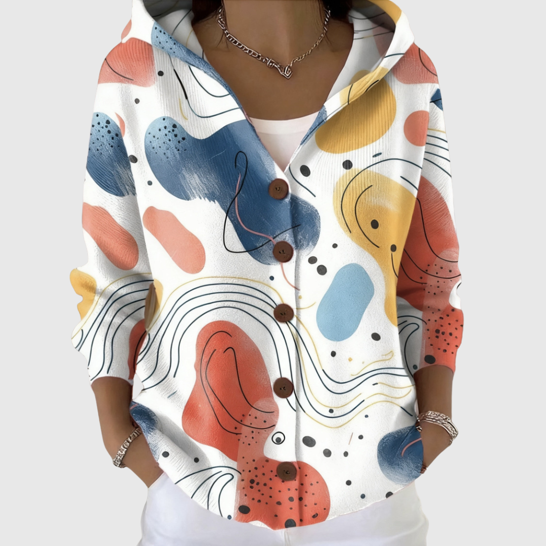 Pearl | Hooded Knit Cardigan