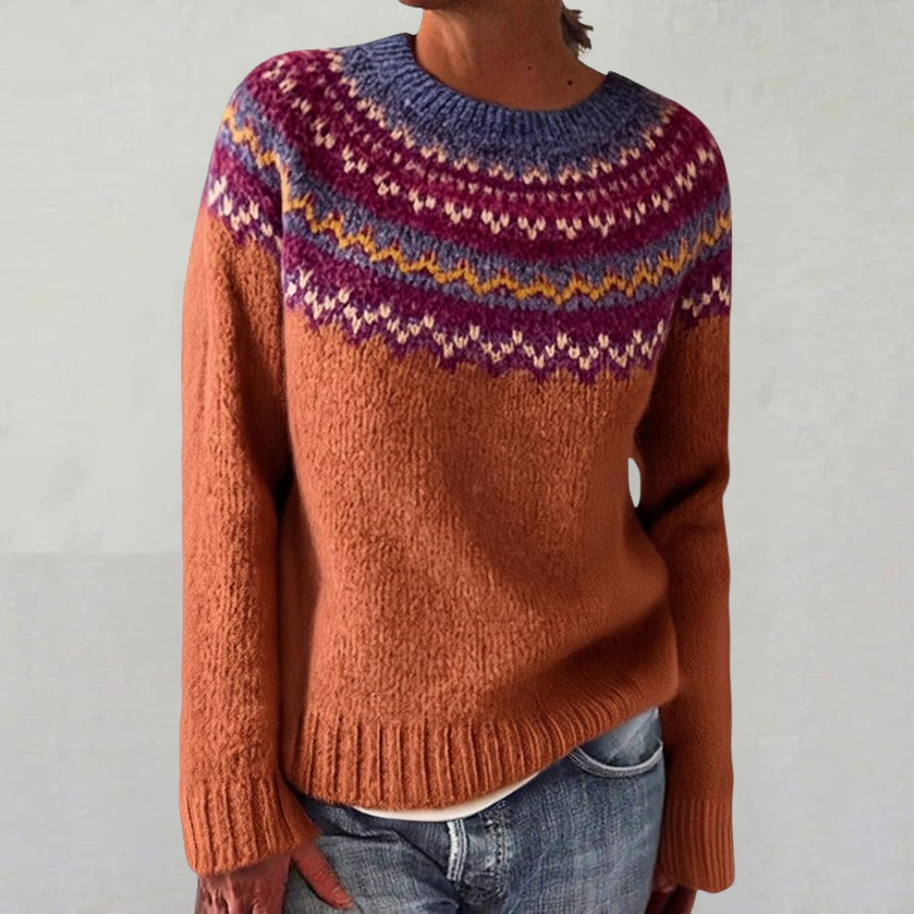 MARIGOLD | Nordic Fair Isle Wool Jumper
