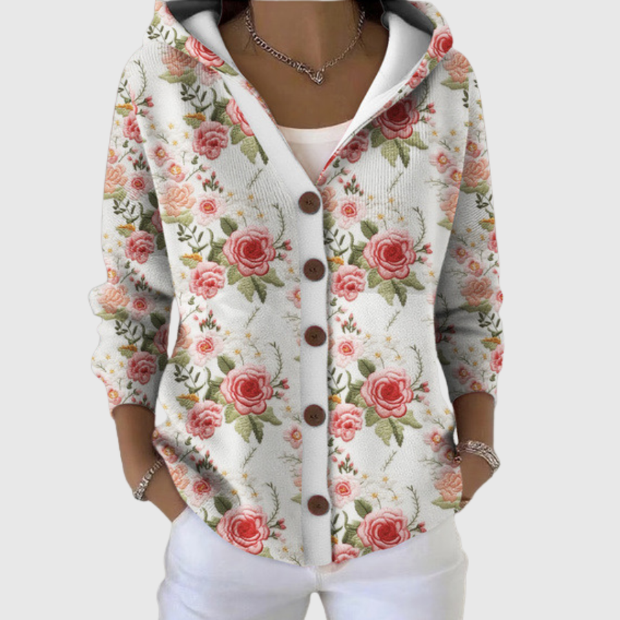 Eugenia | Hooded Knit Cardigan
