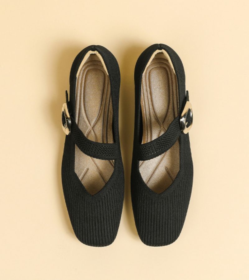 Mary Braid | Cushioned Insole Mary Jane Flats
