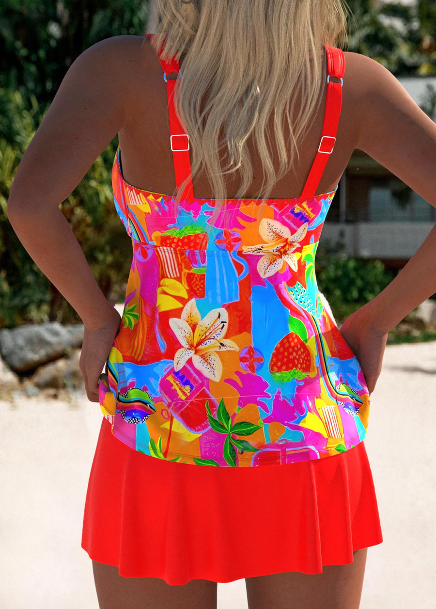 Eleanor™ | Chic Floral Tankini Swimdress