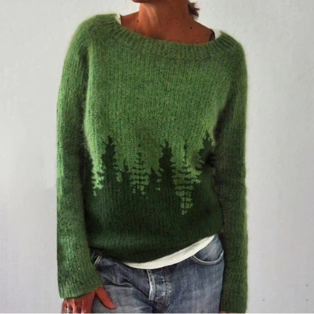 JUNIPER | Forest Wool Jumper