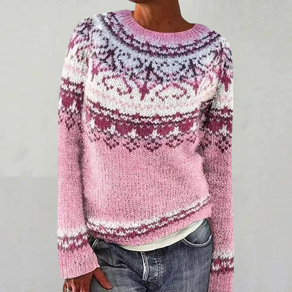 PETAL | Nordic Fair Isle Wool Jumper