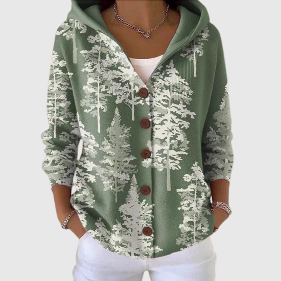 Ida | Hooded Knit Cardigan