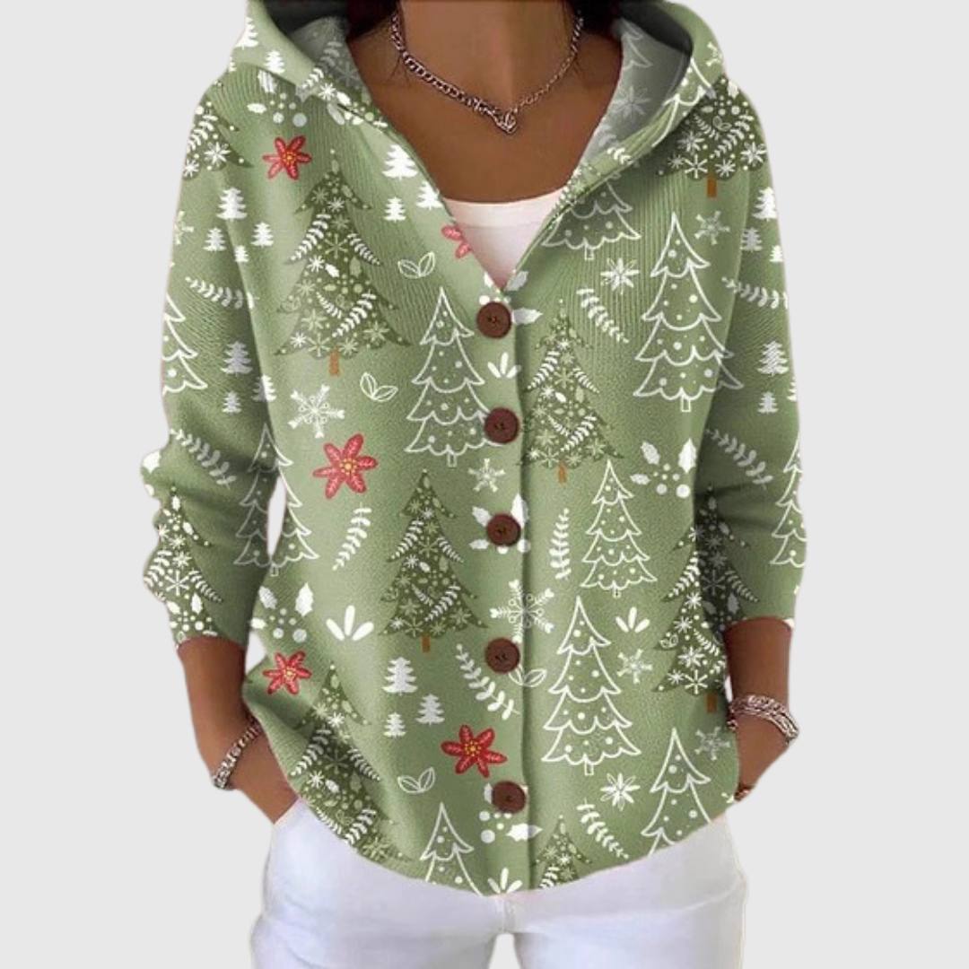 Ruth | Hooded Knit Cardigan