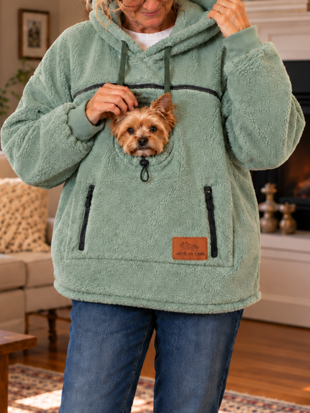 Mila | Cat & Dog Pocket Hoodie