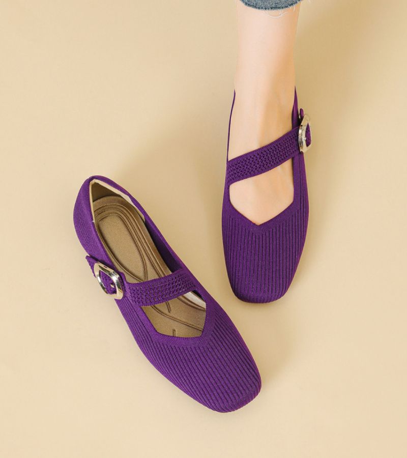 Mary Braid | Cushioned Insole Mary Jane Flats