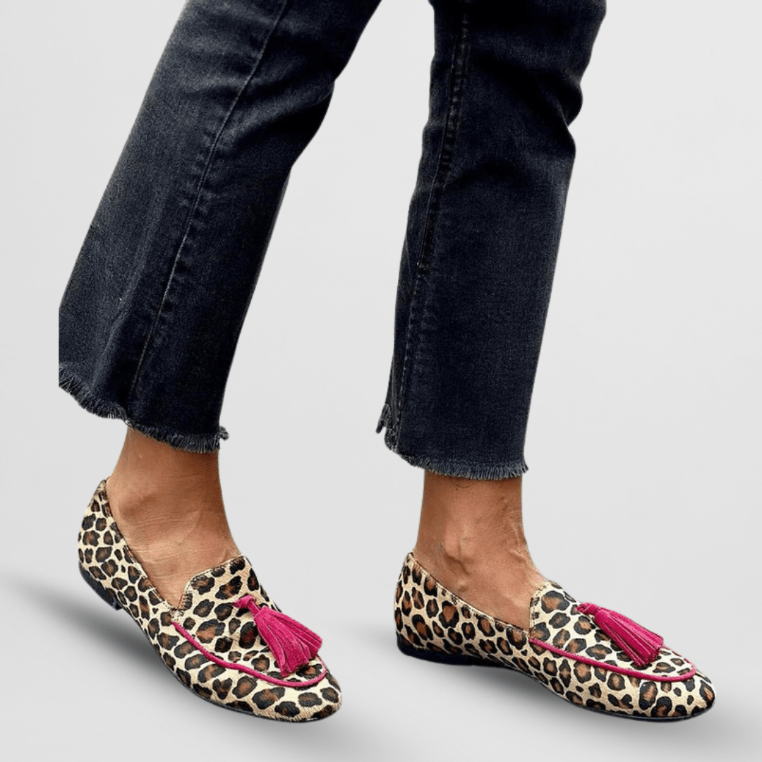 Francesca | Fringe-Detail Loafers