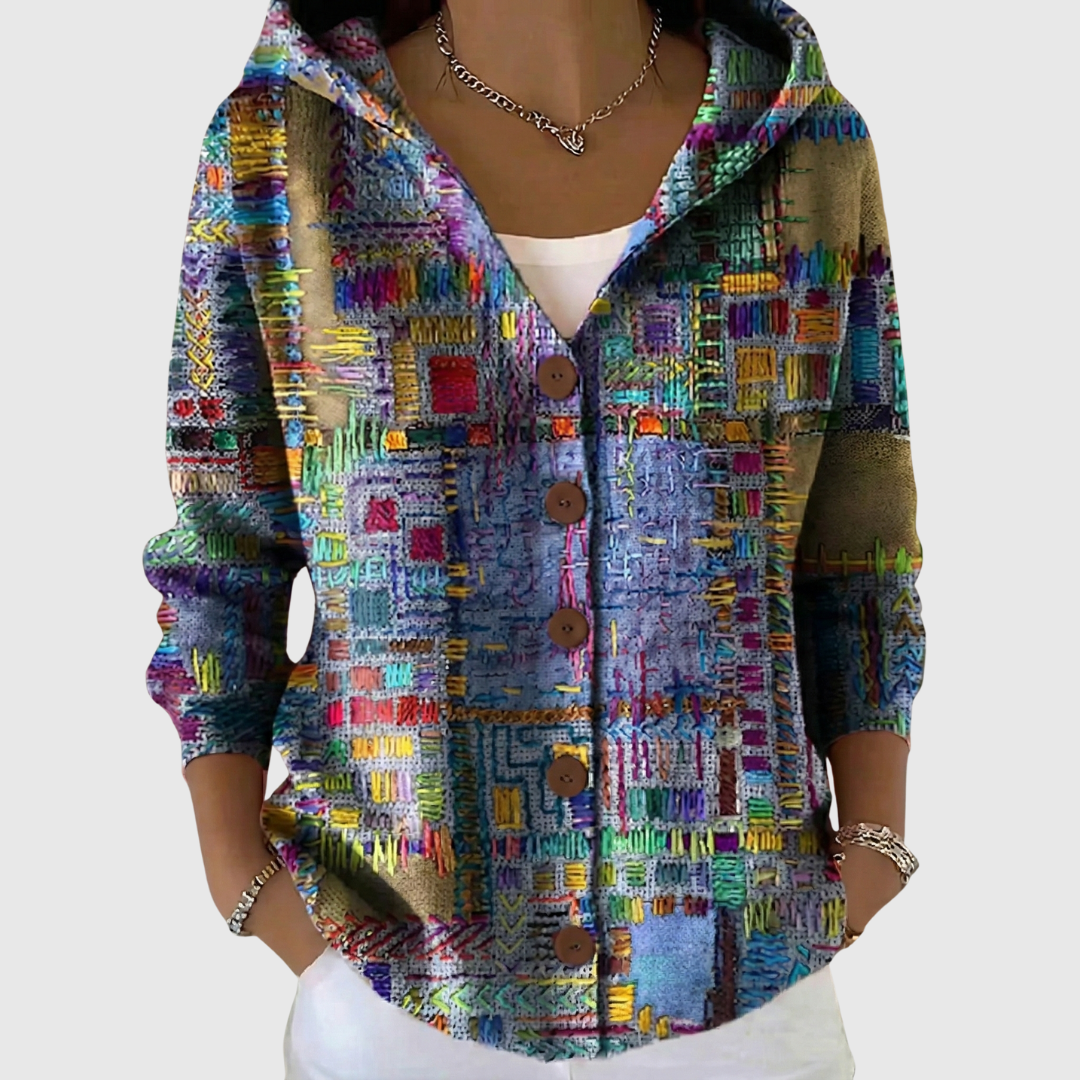 Charlotte | Hooded Knit Cardigan