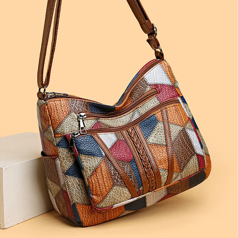 Nella | Patchwork Crossbody Bag