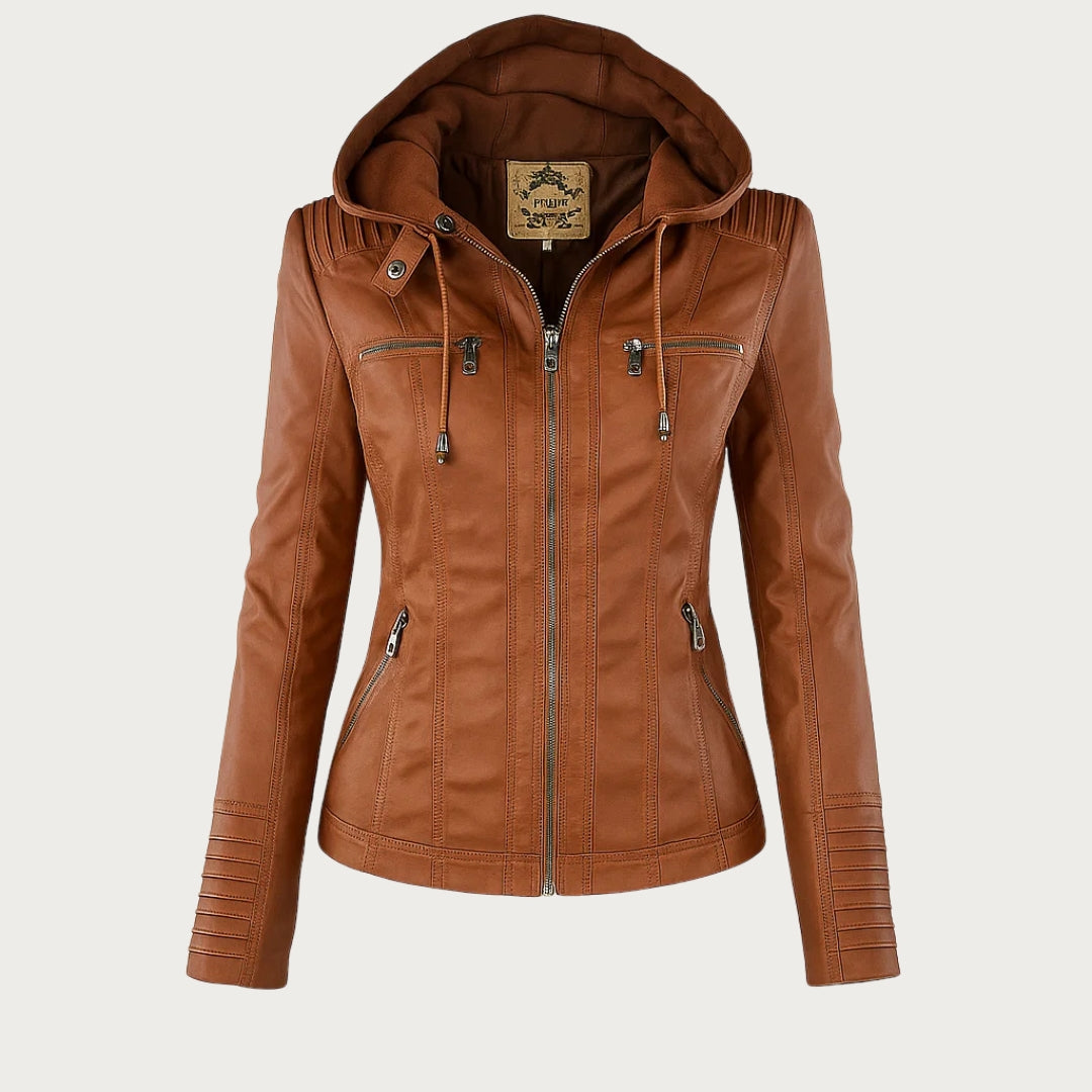 Vivian | Durable Elegant Leather Jacket