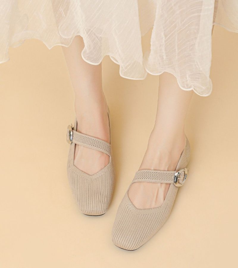 Mary Braid | Cushioned Insole Mary Jane Flats