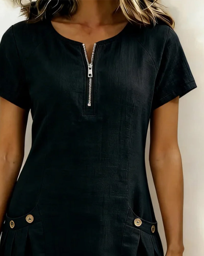 Lina™ Dress — Everyday Natural Elegance