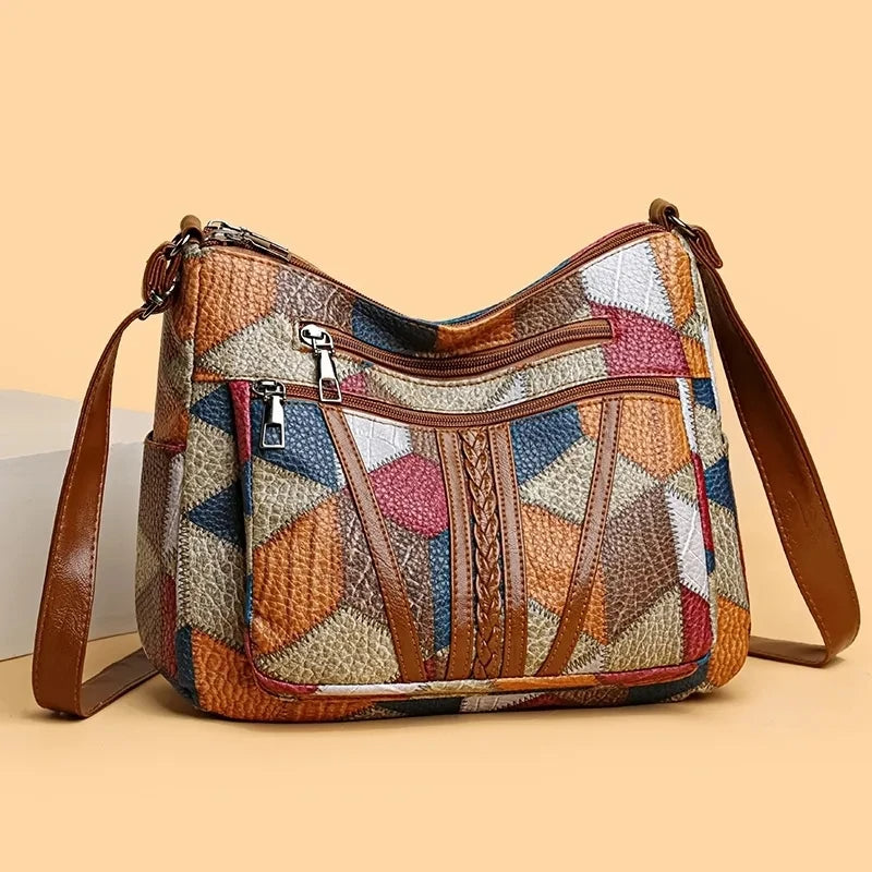 Nella | Patchwork Crossbody Bag