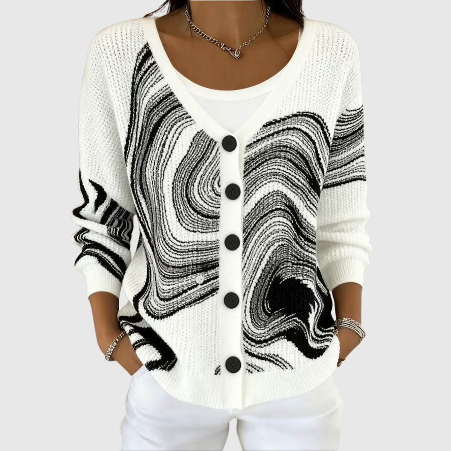 Lillian | Buttoned Knit Cardigan